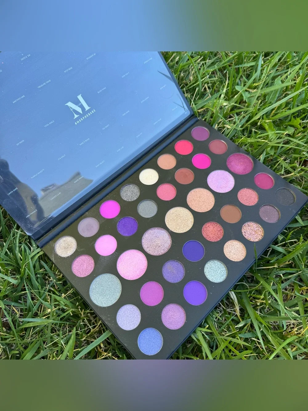 Morphe 39S Such A Gem Colorful Pink Purple Girly Bright Eyeshadow Pallete